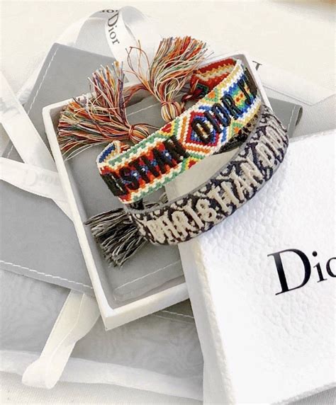 fake dior friendship bracelet|christian dior studded friendship bracelet.